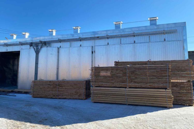 Камерная сушка лиственницы в СПб 